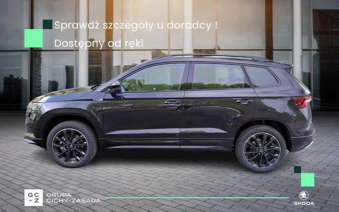 Skoda Karoq cena 163900 przebieg: 1, rok produkcji 2024 z Bełchatów małe 562